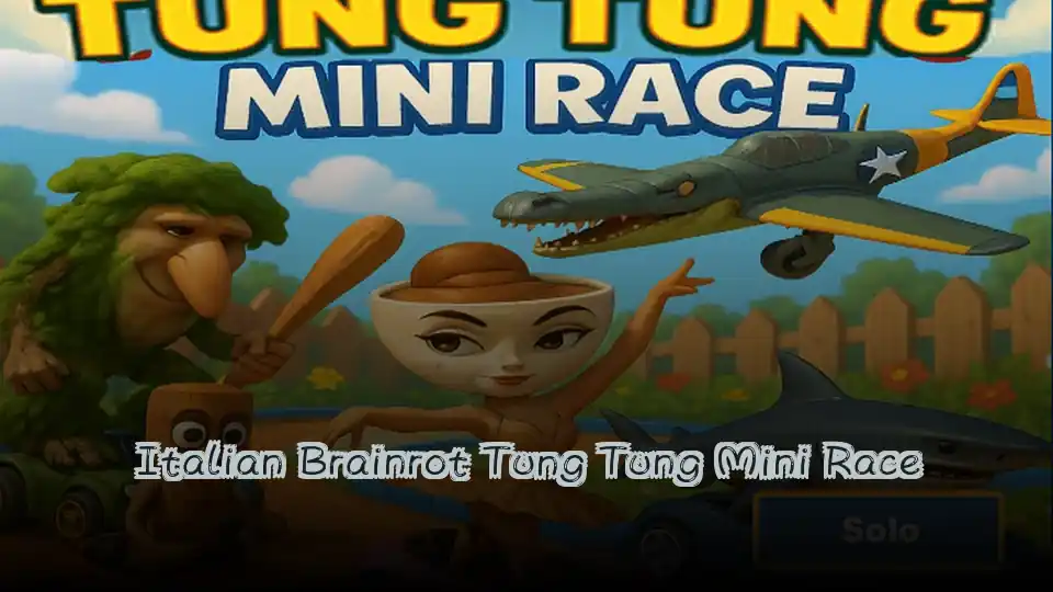 Italian Brainrot Tung Tung Mini Race