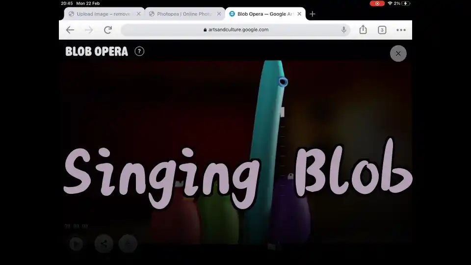 Singing Blob