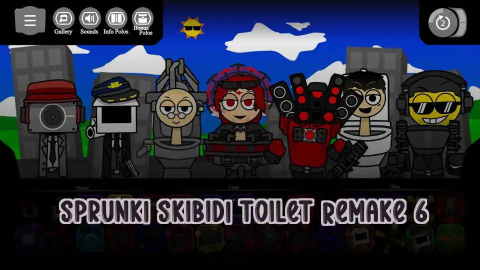 Sprunki Skibidi Toilet Remake 6
