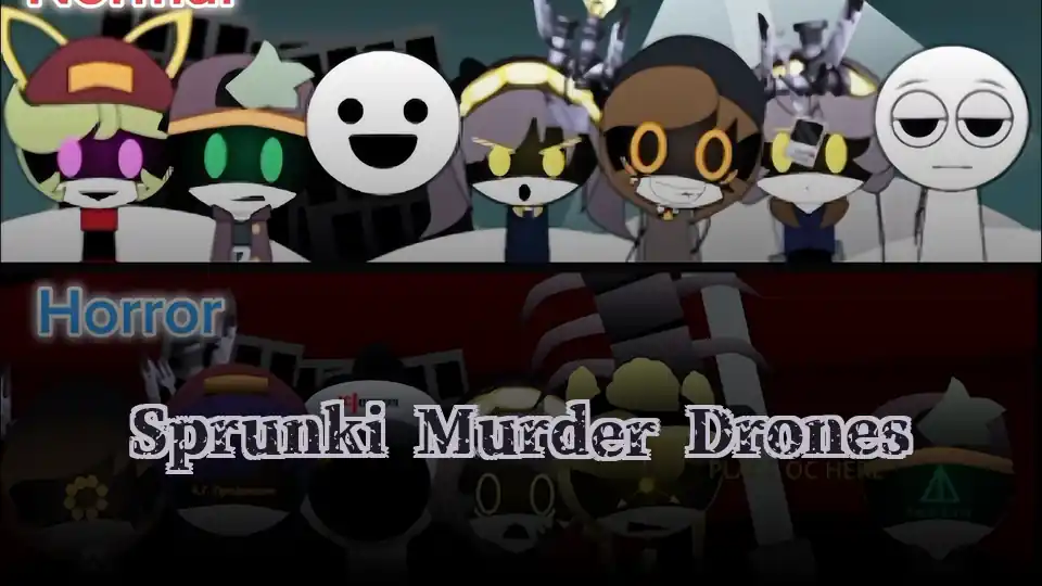 Sprunki Murder Drones