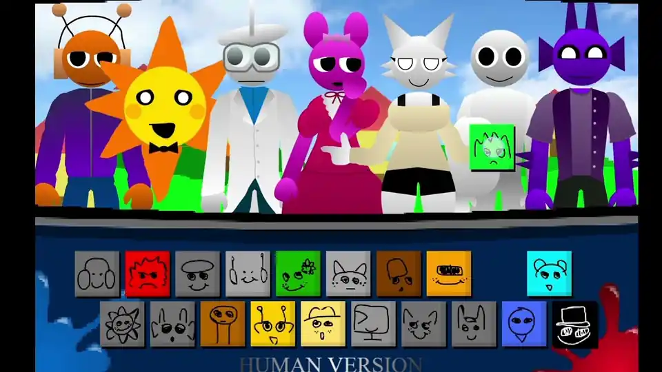 Sprunki 1996 Human Version