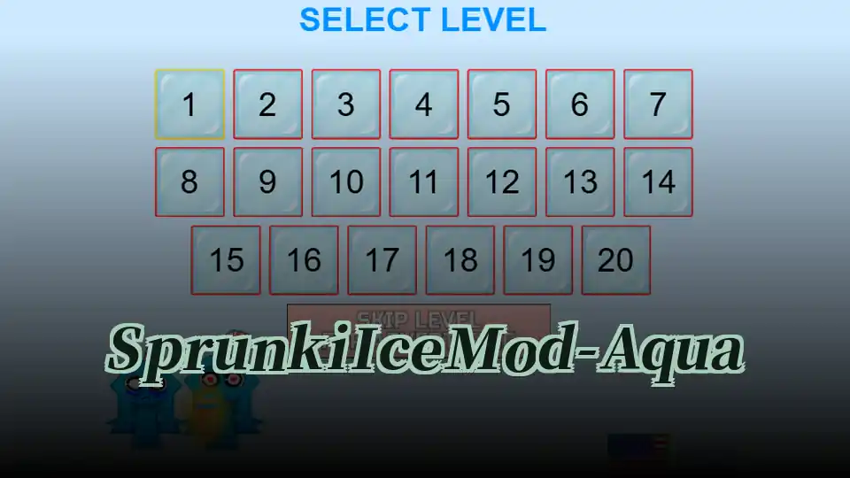 Sprunki Ice Mod - Aqua