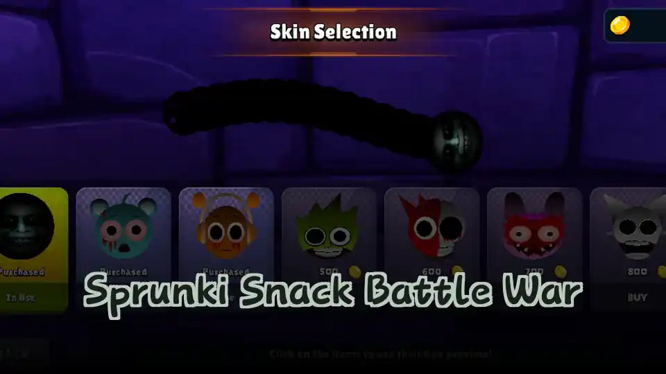 Sprunki Snack Battle War
