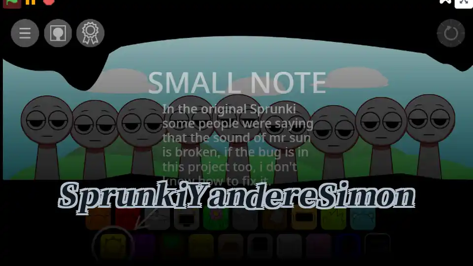 Sprunki Yandere Simon